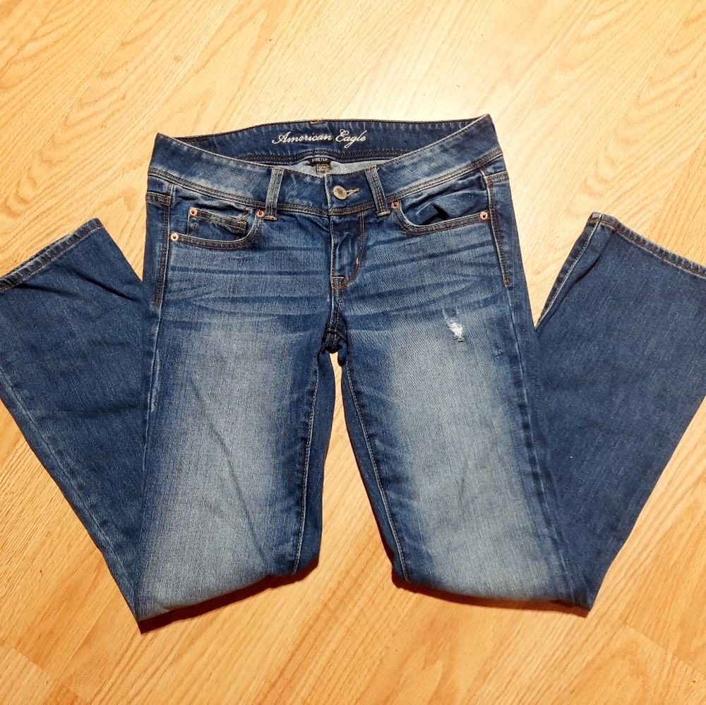 American Eagle slim bootcut 8 regular